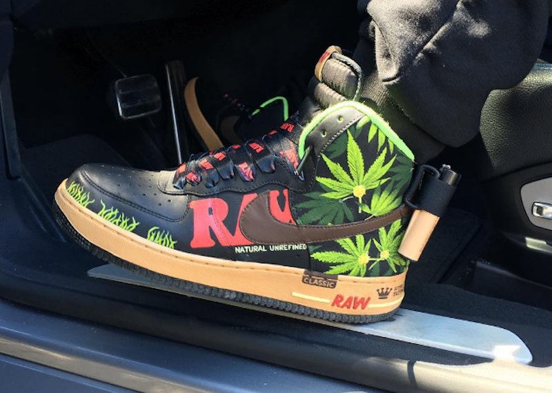 nike air force raw edition